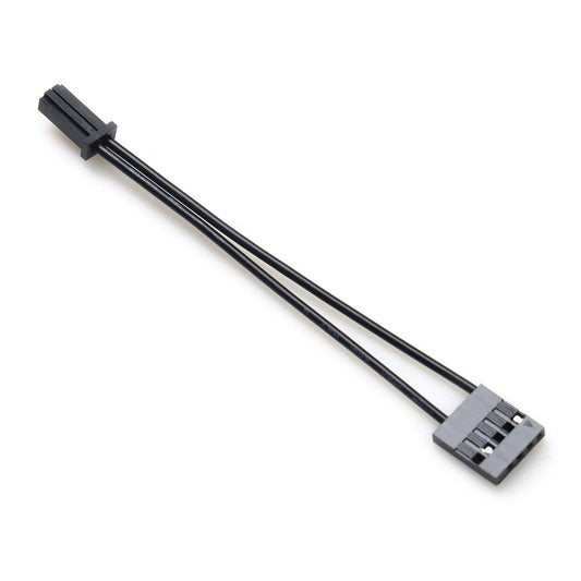 5-pin black Dupont connector and 2-pin TE 280358 housing on a discrete wire harness.