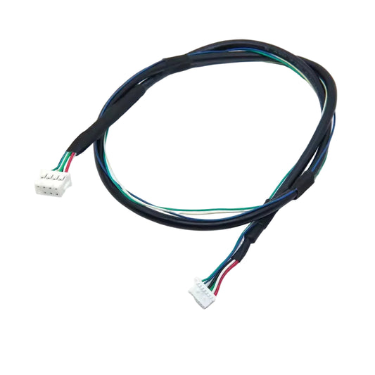 Hybrid wire harness assembly featuring Hirose DF11-8DS-2C and JST 1.0mm pitch receptacles