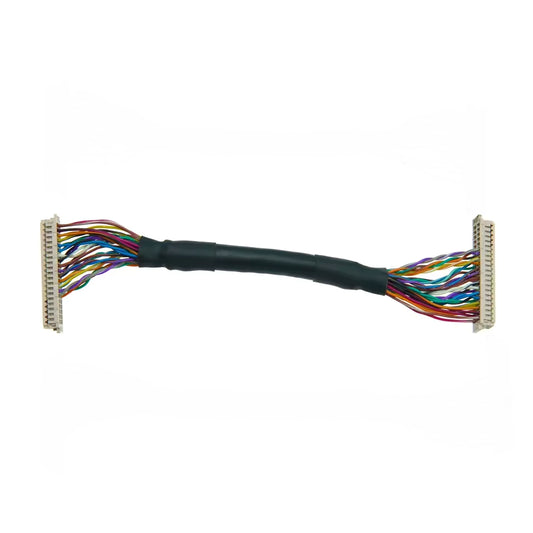 Dual end Hirose DF20A-30DS-1C 30-pin LVDS wire harness assembly