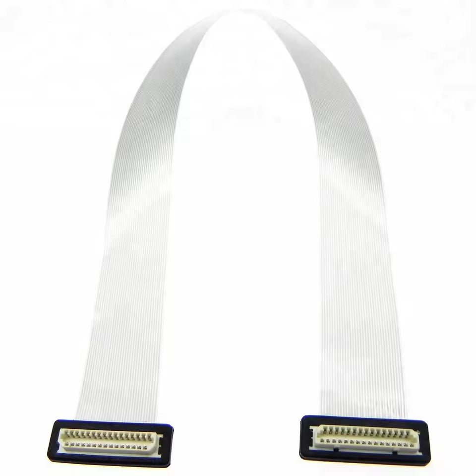 Dual end Hirose DF9-31P female 31-pin flat ribbon cable assembly