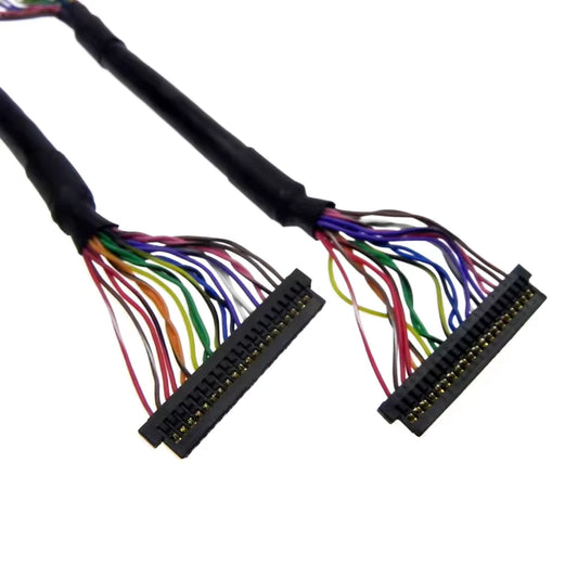 Dual end JAE FI-S20S 20-pin 1.25mm pitch LVDS wire harness