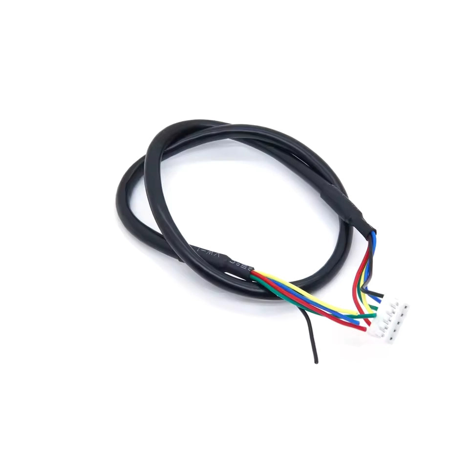 JST XH series 2.54mm pitch 5-pin single-row receptacle with flying leads