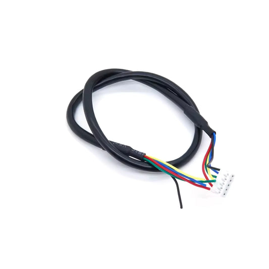 JST XH series 2.54mm pitch 5-pin single-row receptacle with flying leads