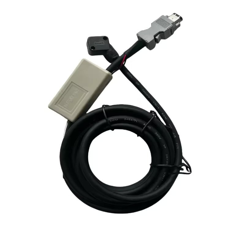 Yaskawa JZSP-C7PA0D-03-E cable with absolute battery compartment.