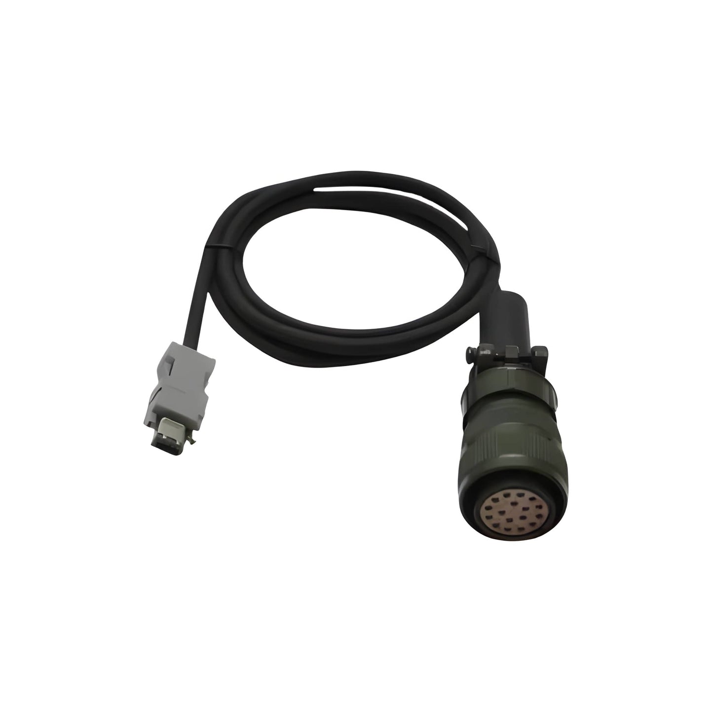 High-flexibility industrial servo feedback cable for dynamic motion.