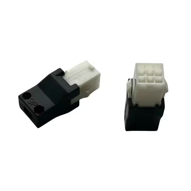 Precision-molded drive-side interface plug for Fuji servo drives.