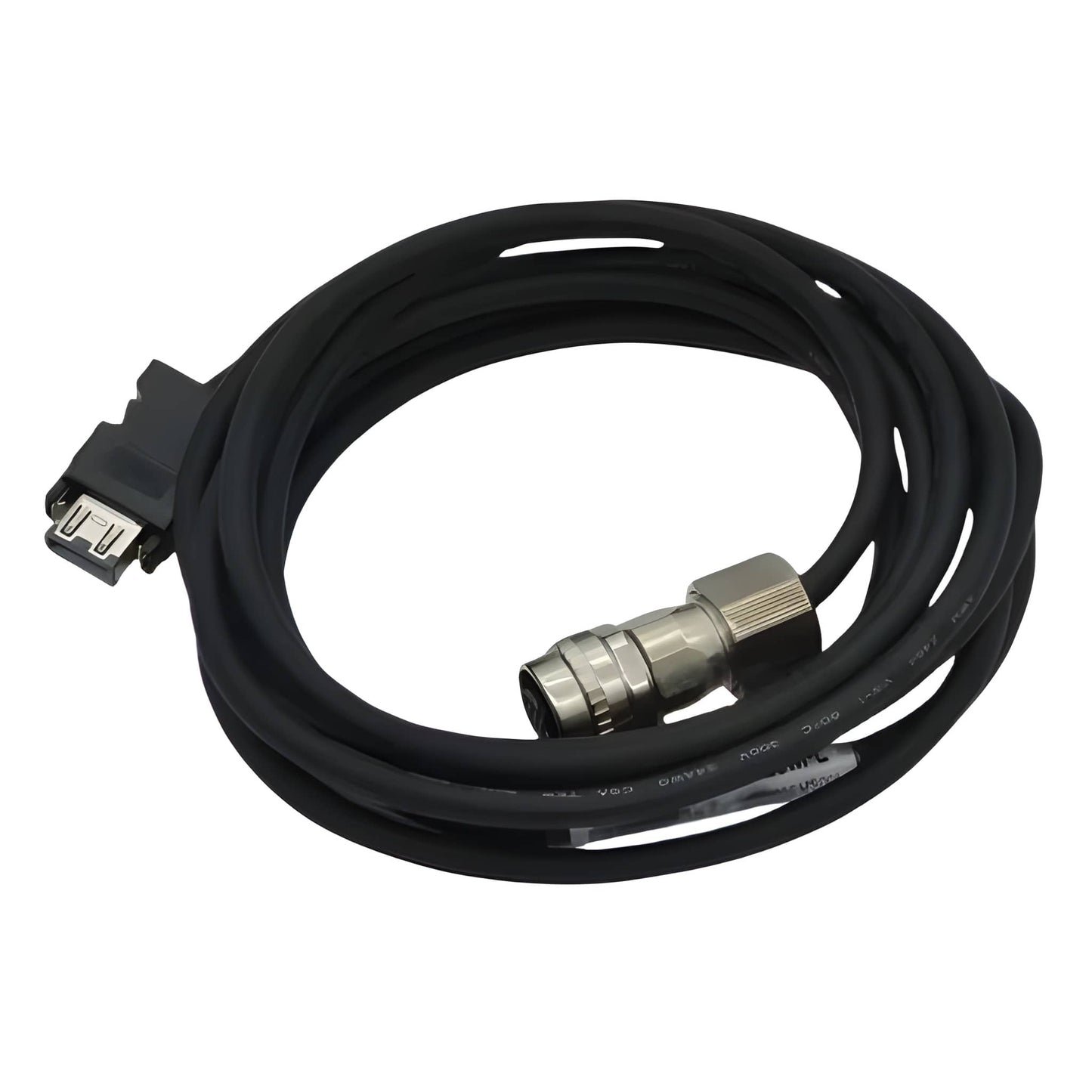 MR-J3 series servo motor encoder cable assembly.