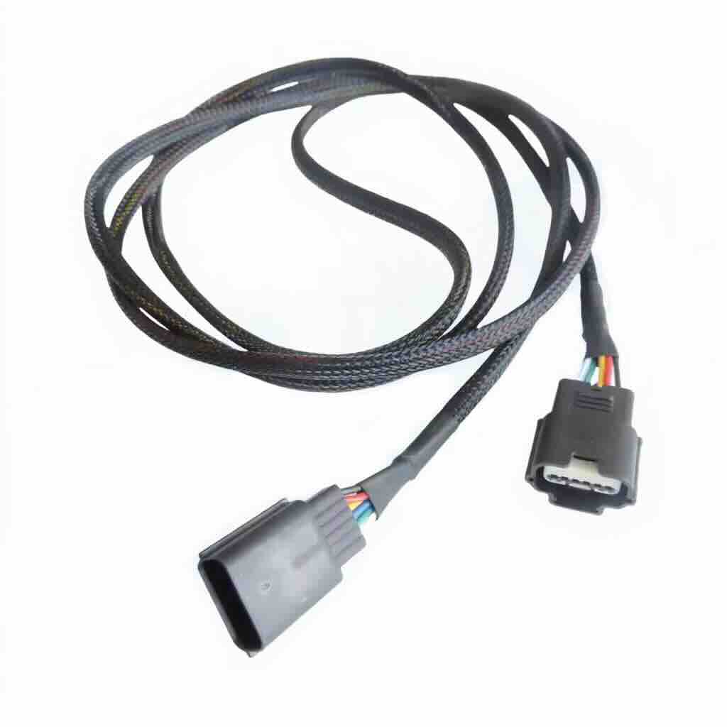 Molex MX150 6-Pin Electronic Throttle Extension Wire harness side view