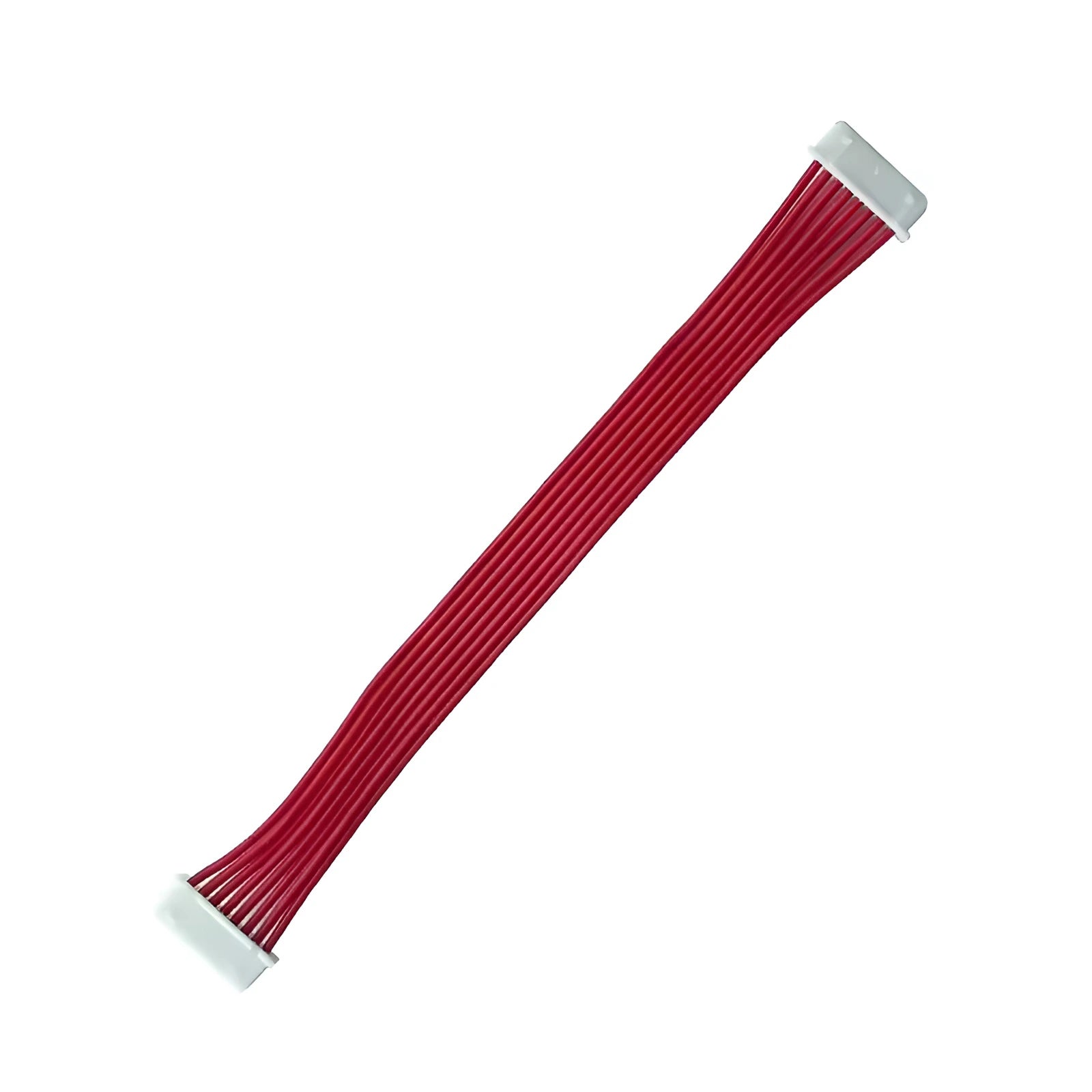 Molex PicoBlade 1.25mm pitch 8-pin double-ended receptacle assembly with red wire