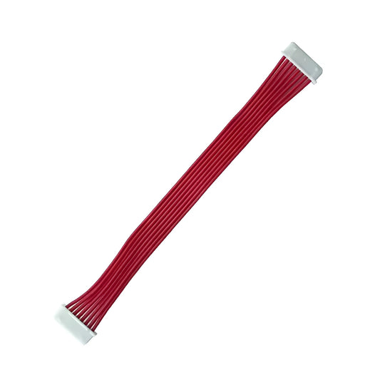 Molex PicoBlade 1.25mm pitch 8-pin double-ended receptacle assembly with red wire