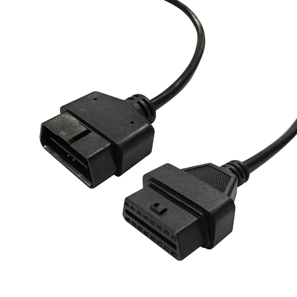 OBD-II 16 Pin Male to Female Connectors