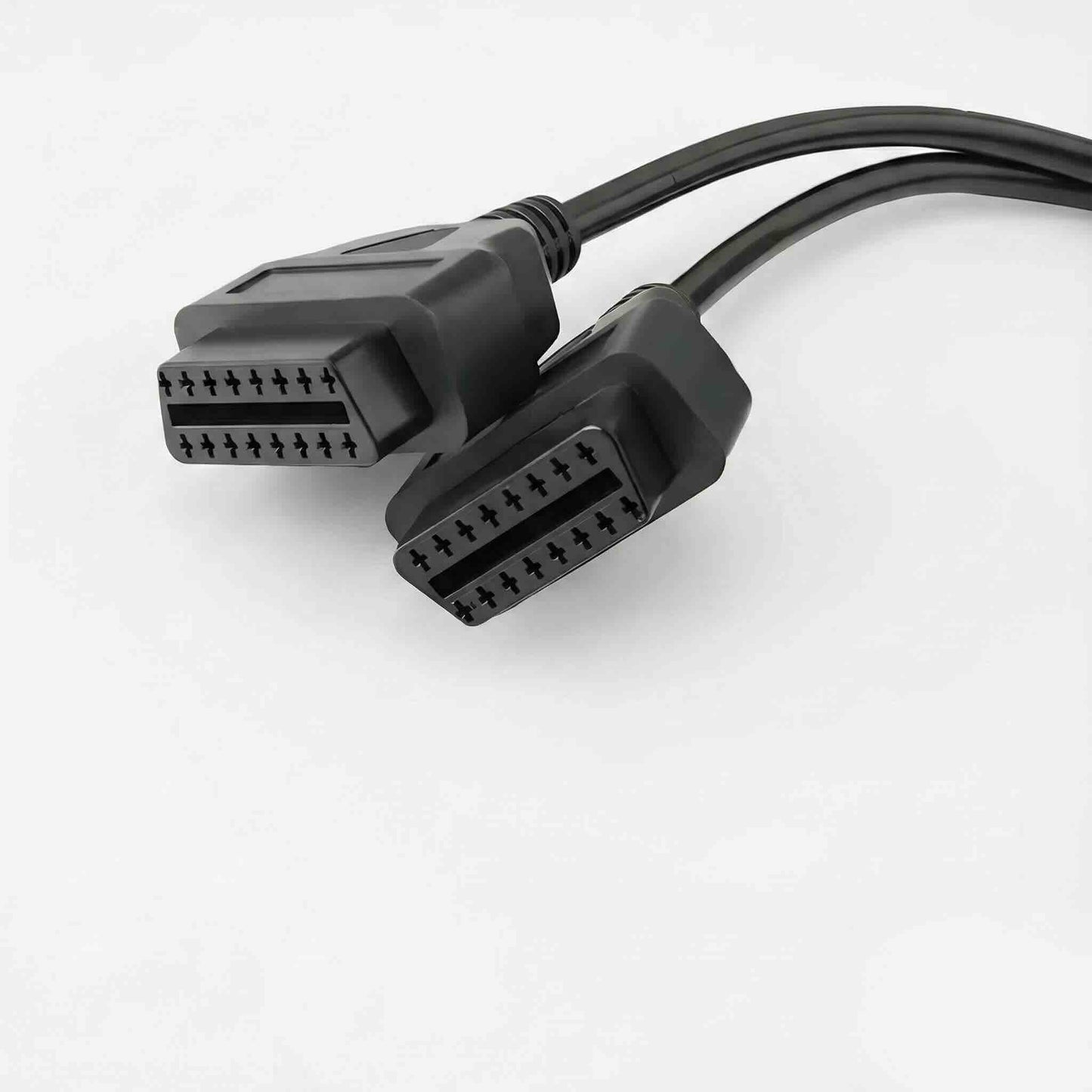 OBDII 16-Pin  Dual Female Connector