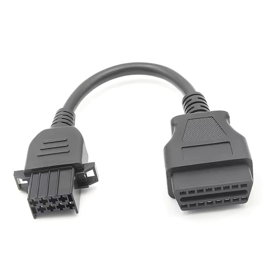 Pemasangan Kabel Automotif Tersuai – Penyesuai Diagnostik Lori Volvo 8-Pin daripada OBDII 16-Pin Betina