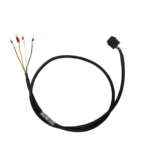 Custom S6-L-M100 wire harness for Inovance S630 and S660 servo drives featuring high-flex motion grade jacketing.
