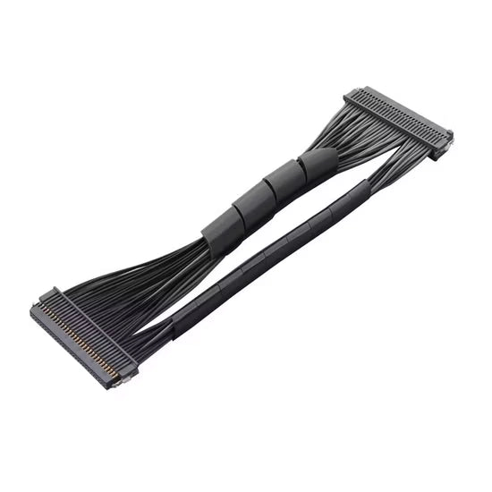 Dual end Samtec CC03R-2830-01-G terminal 1.27mm pitch wire harness