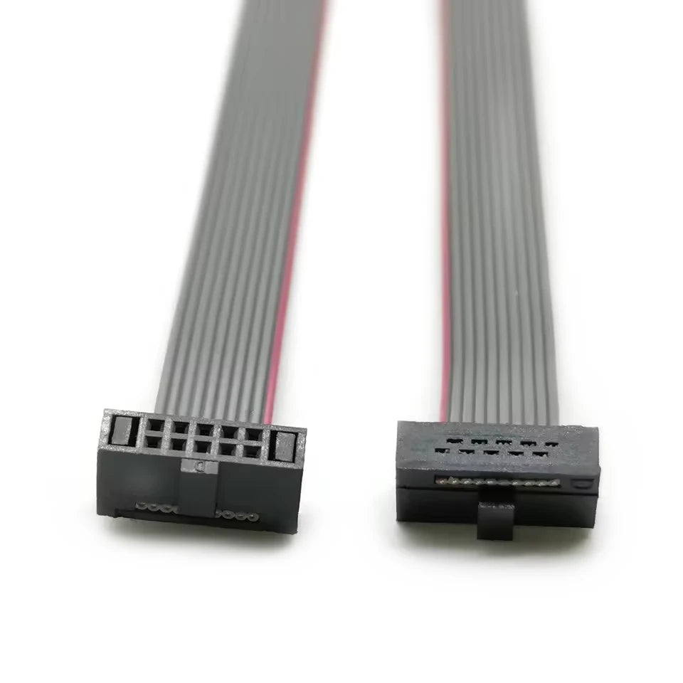 10-position 1.27mm pitch Samtec Tiger Eye mass-termination IDC interconnect