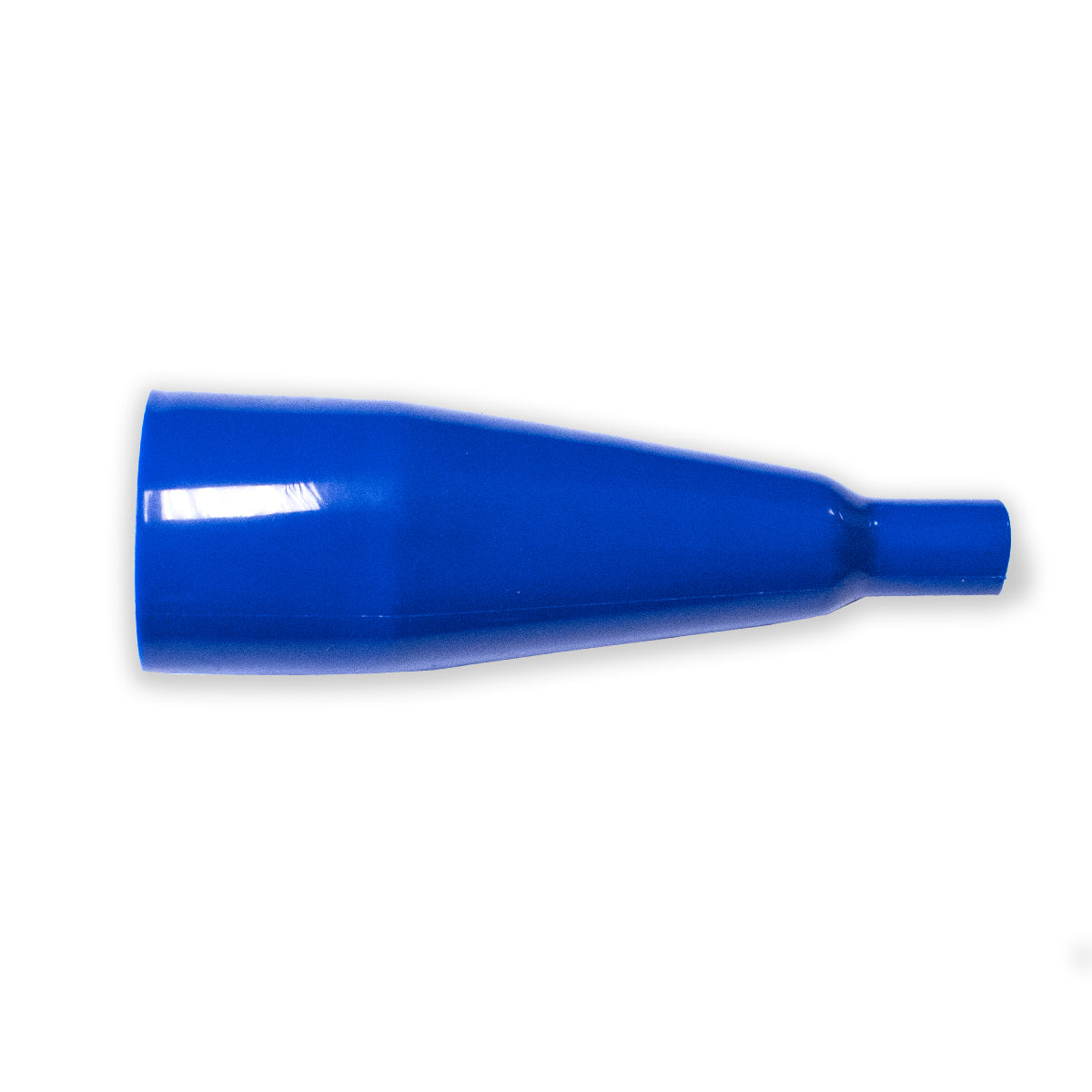 Flexible PVC insulator for TW-22 Heavy-Duty grounding clips, compatible with Mueller BU-11 Series, blue color