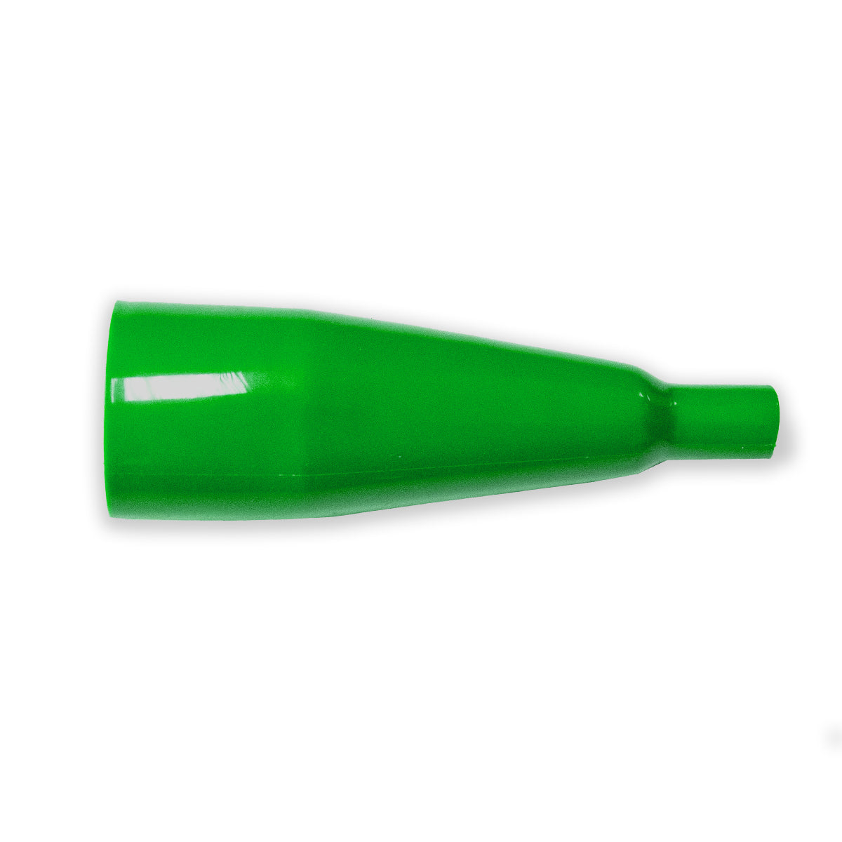 Flexible PVC insulator for TW-22 Heavy-Duty grounding clips, compatible with Mueller BU-11 Series, green color
