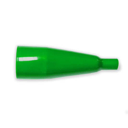Flexible PVC insulator for TW-22 Heavy-Duty grounding clips, compatible with Mueller BU-11 Series, green color