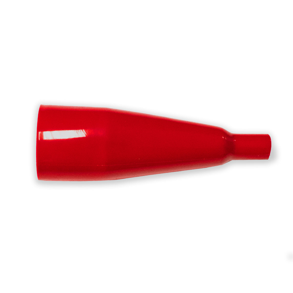 Flexible PVC insulator for TW-22 Heavy-Duty grounding clips, compatible with Mueller BU-11 Series, red color