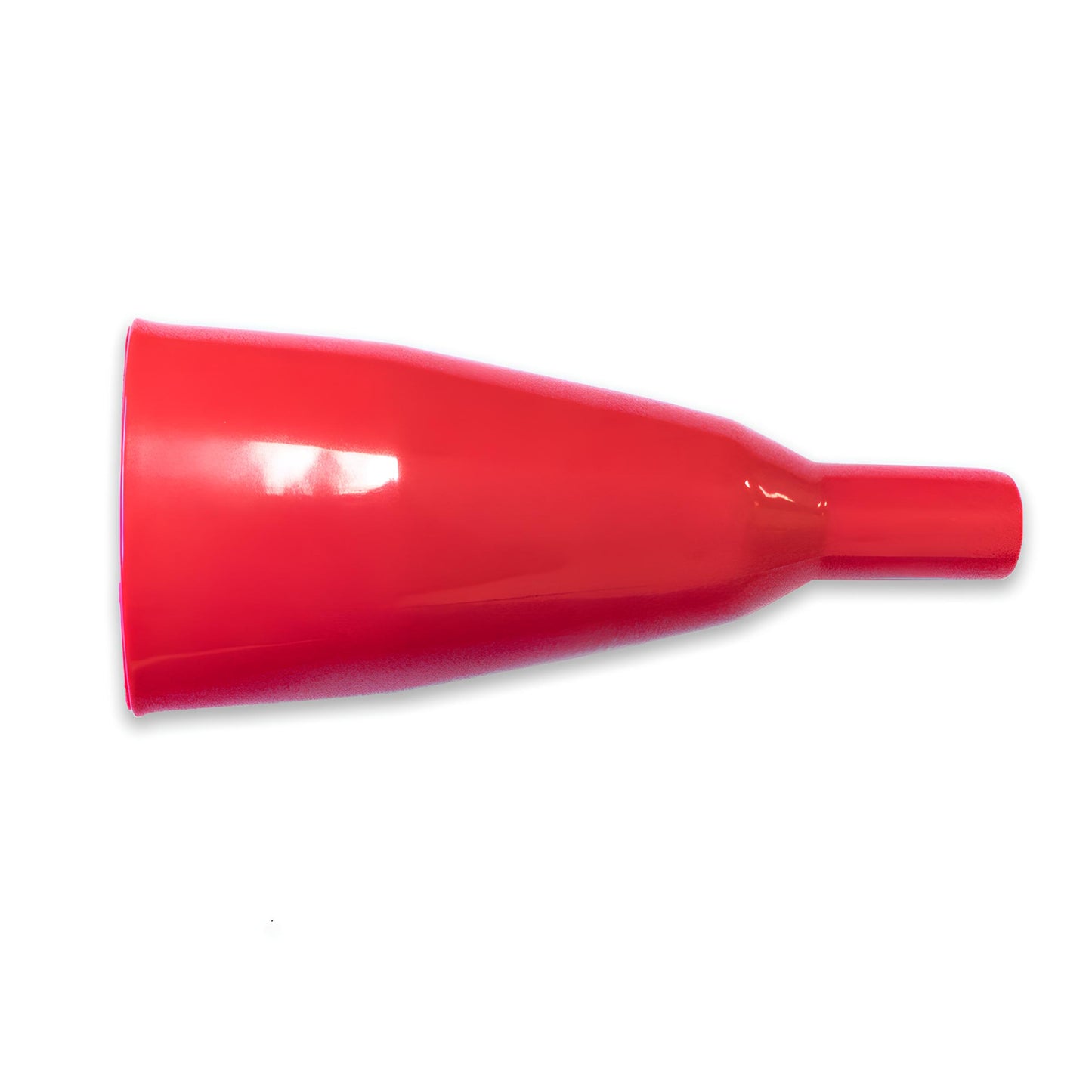 Flexible PVC insulator for TW-32 Series automotive clips, compatible with Mueller BU-21 Series clips, red color, side view