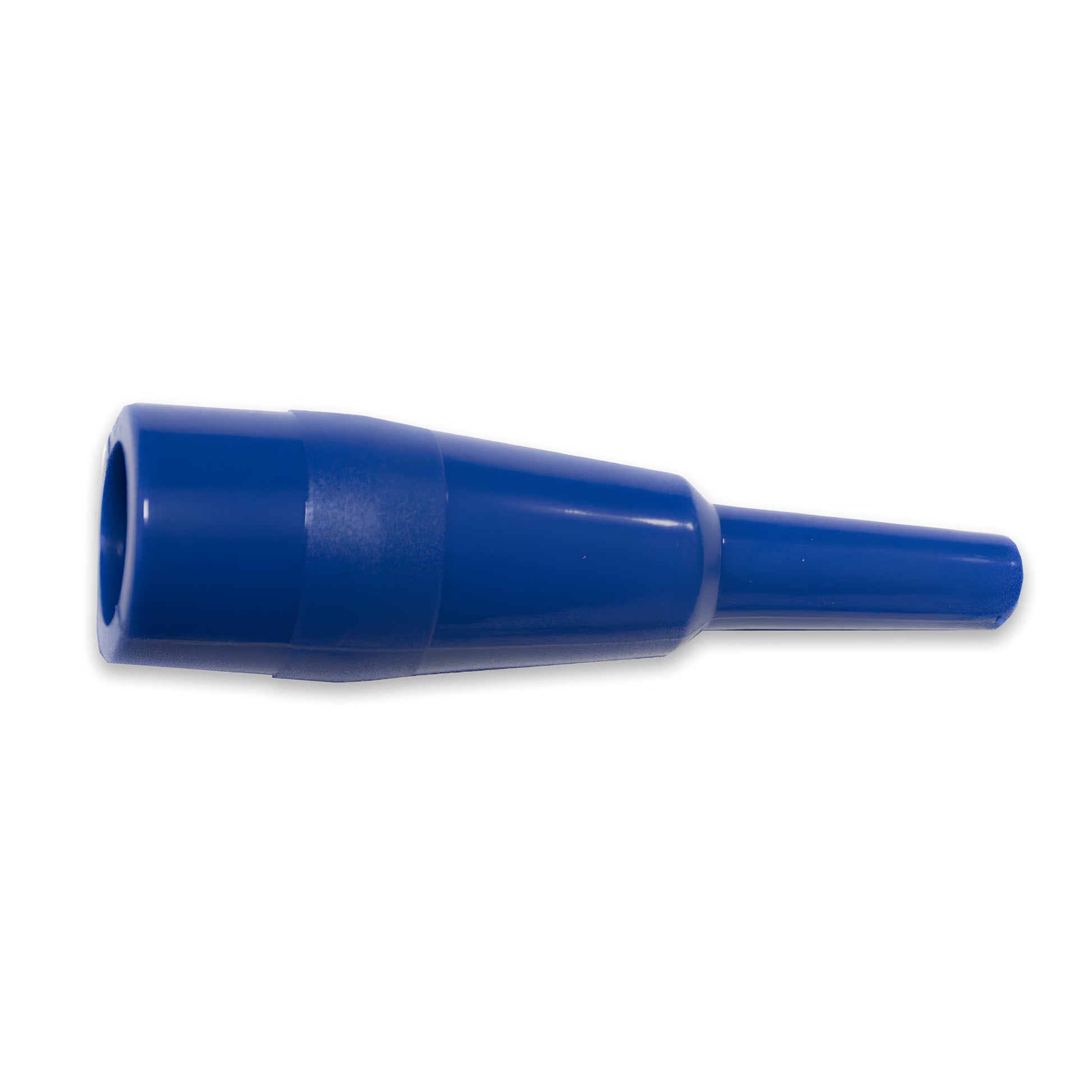 Flexible PVC insulator for TW-38 Series Clips, compatible with Mueller BU-27 Series Clips, blue color