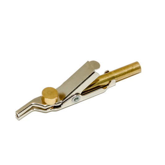 TeleWire Technology TW-36293-GM nickel silver telecom clip, compatible replacement for Mueller JP-25182-TJ