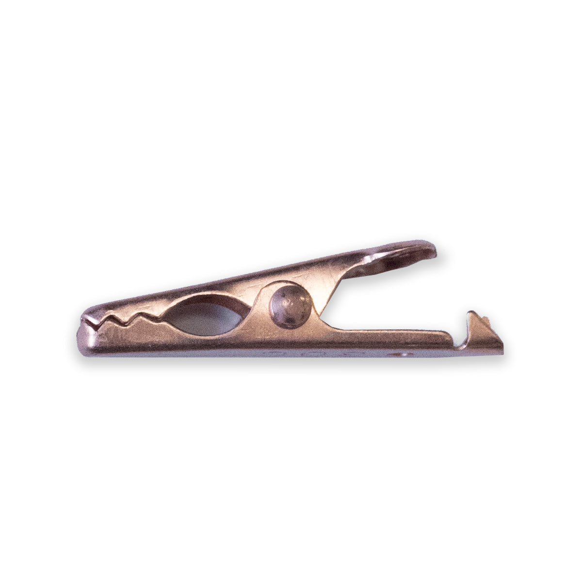Solid Copper Miniature Alligator Clip, Model TW-41R