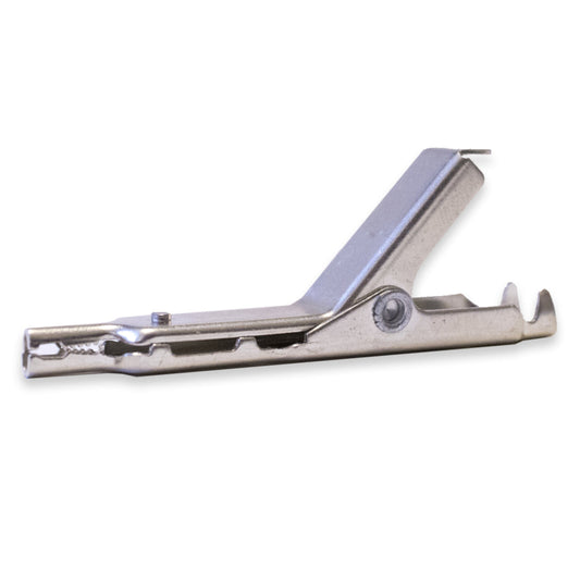 Large Alligator Test Clip with Spike, Straight Jaw, Model TW-44700-U