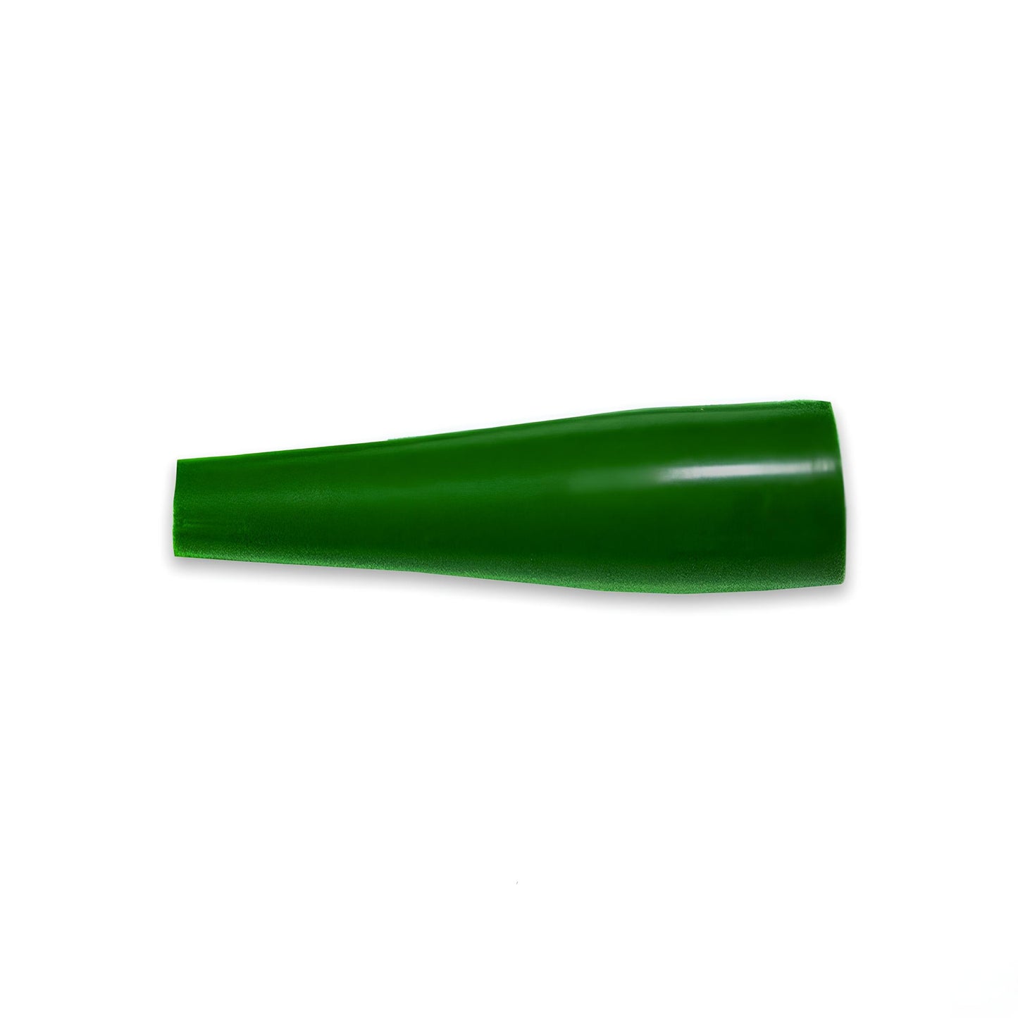 Flexible PVC insulator for TW-45 Alligator Clips with smooth jaws, compatible with Mueller BU-34 Series clips, green color