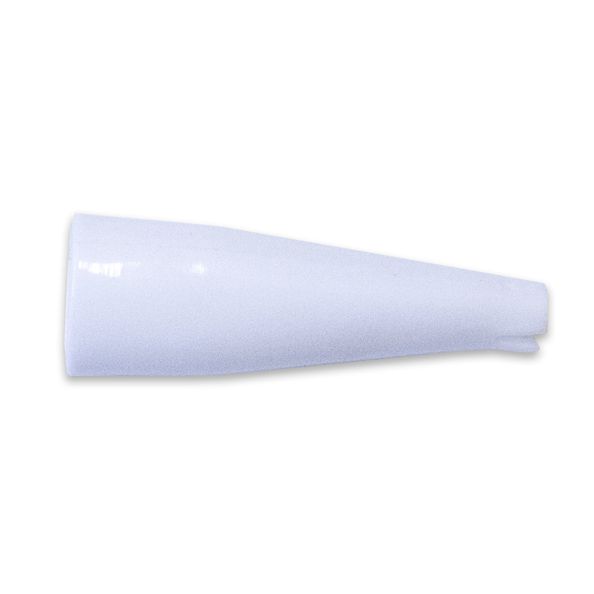 Flexible PVC black insulator for BU-48, BU-50, BU-51, BU-55 series clips, white Color, side view 