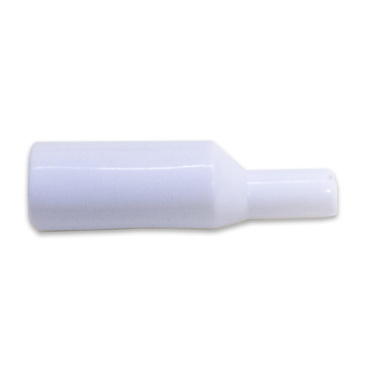Flexible PVC insulators for TW-71, TW-71R, TW-71X, TE-71, and TW-72 series test alligator clips, white color, side view
