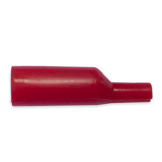 High-temperature silicone insulator for TW-71 and TW-72 clips, compatible with Mueller BU-60 and BU-61 Series, red color