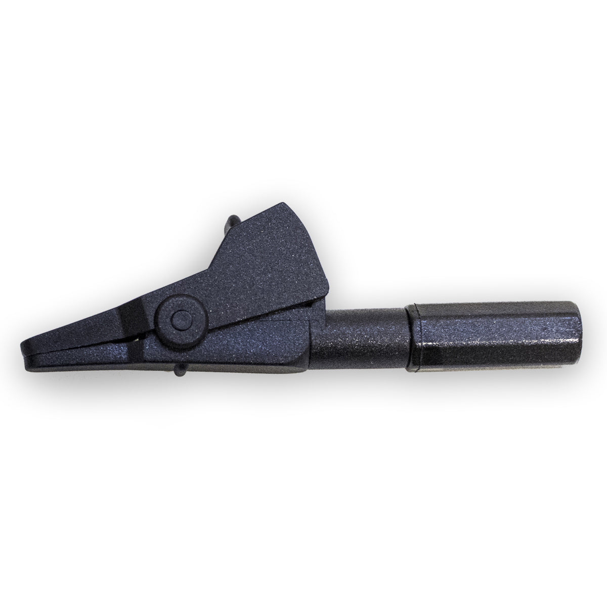 Fully Insulated Safety Alligator Test Clip, Model TW-763-1, Black, Mueller Electric compatible for electrical testing
