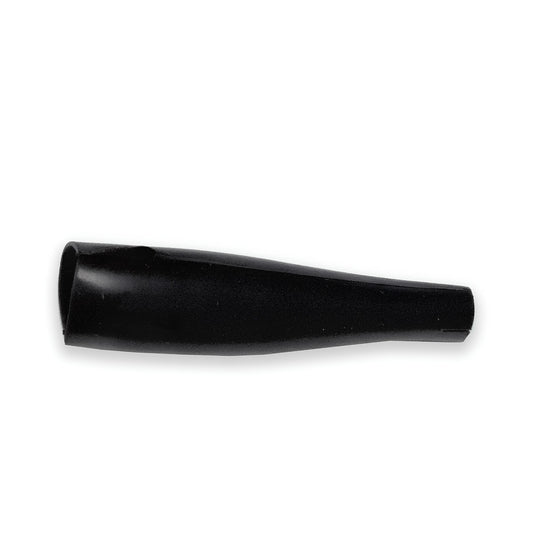 Flexible PVC insulator for TW-81 Series alligator test clips, compatible with Mueller BU-70 Series clips, black color