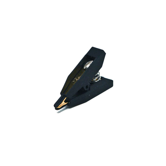 TW-86O insulated miniature Kelvin clip with isolated jaws for 4-wire resistance testing, side view