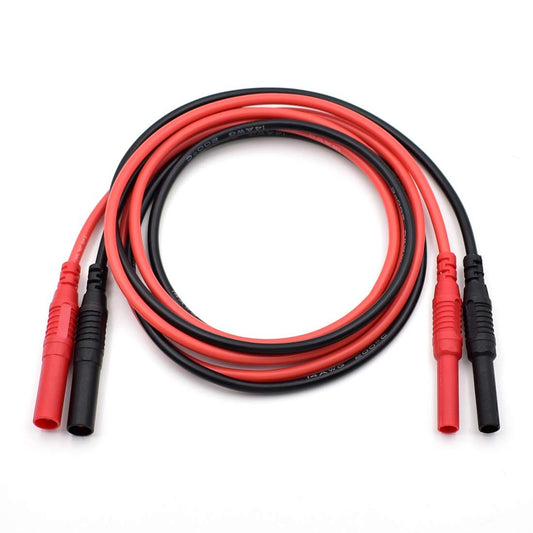 4mm straight banana plug male to female extension test lead, Model TW3077