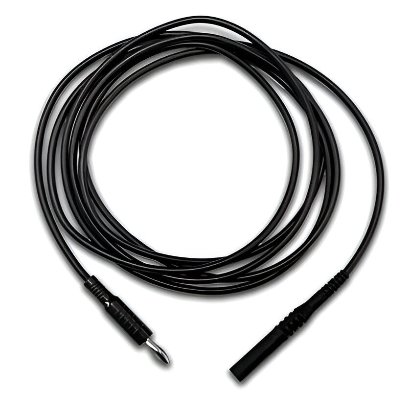 Unshrouded banana to shrouded banana plug test lead, Model TW3372 Black