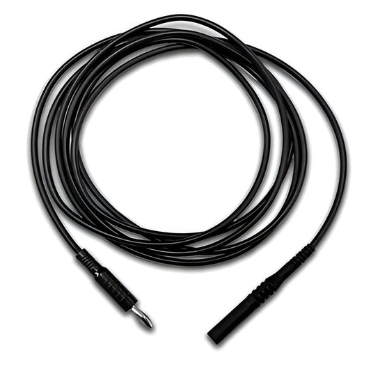 Unshrouded banana to shrouded banana plug test lead, Model TW3372 Black