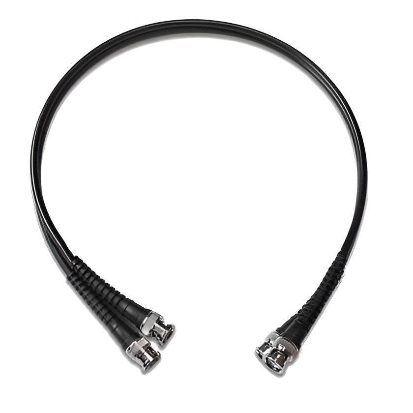 Twin male BNC to BNC test lead with strain reliefs, Model TW6665-4