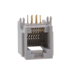 TWE07177716, RJ11 Connector without Transformer Tab Up without Led