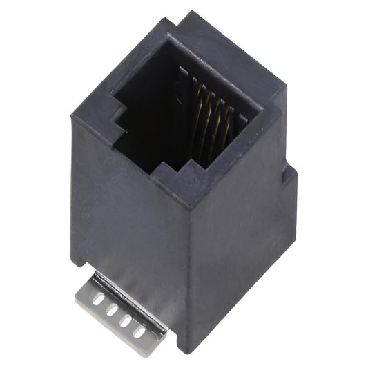 SMT Vertical RJ45 jack connector without transformer - No LEDs - Second View