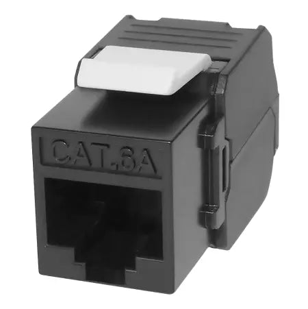 Toolless 180 Degree Cat6A UTP Keystone Jack - TWKS6A-B02-11133 - Main View