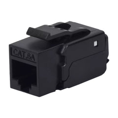 TWKS6A-B02-1134, Toolless 90 Degree Cat6A UTP Keystone Jack
