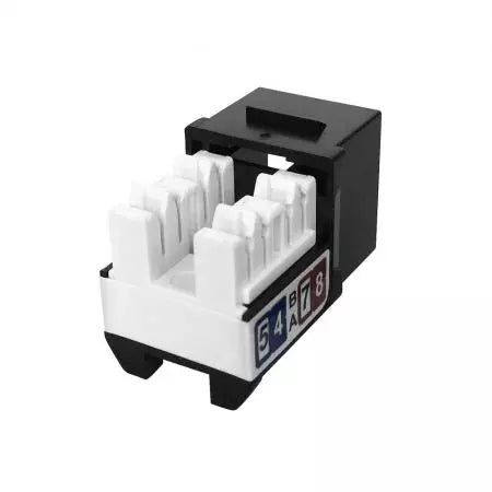 110 Punch Down 90 Degree Cat6A UTP Keystone Jack - TWKS6A-B02-11135J - Second View