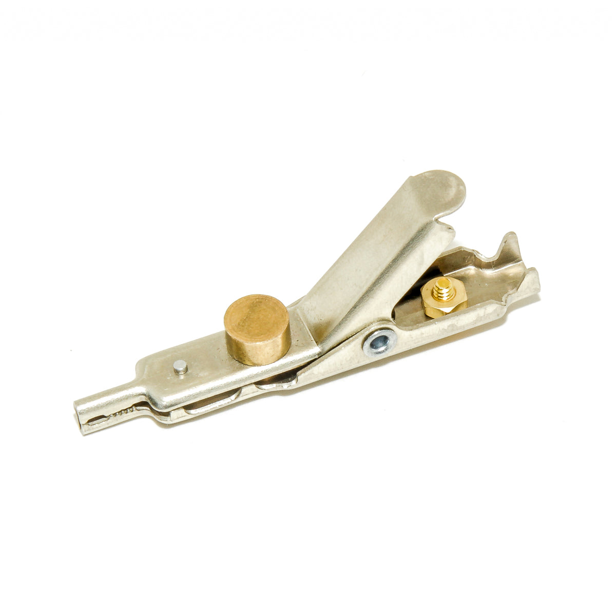 Large Alligator Test Clip, Bed of Nails with Spike, Straight Jaw, Model: TW-44785