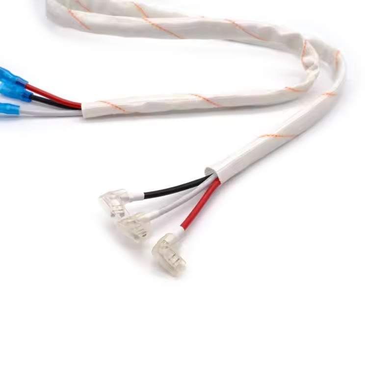 ISO certified manufacturer of custom JH series industrial wiring looms.