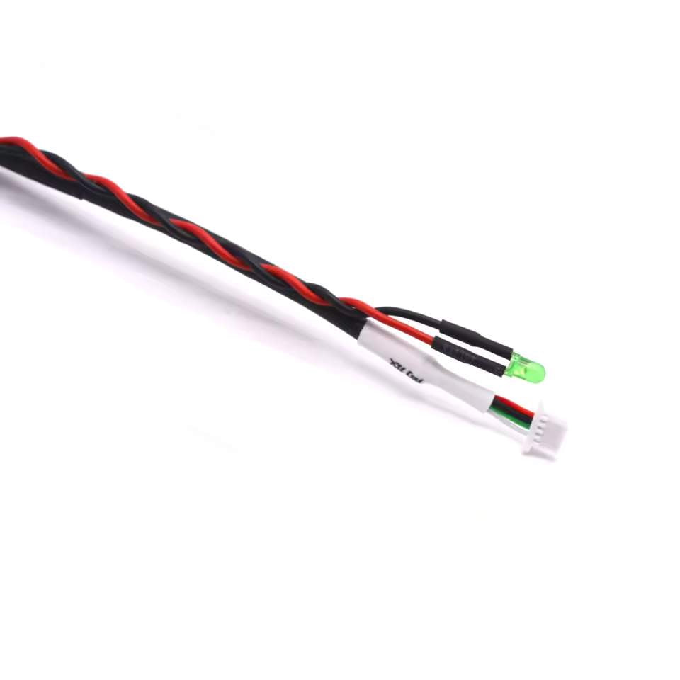 Electrical cable assembly for LED lighting connection on PCB.