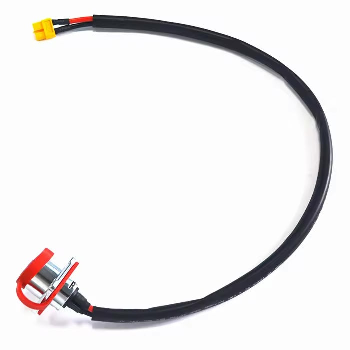 Electrical cable assembly with tin-plated copper conductors and PVC insulation.