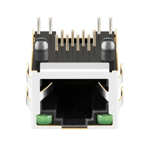RJ45 Modular Jack without Transformer Tab Up - TWE212AWNL - Second View